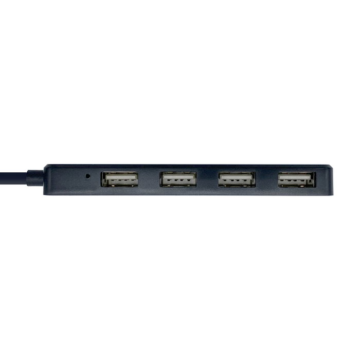 Aisens Hub USB 2.0 A104-0402 con 4 Puertos Negro